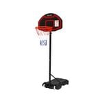 Everfit Basketball Hoop 2.1M Black Stand System