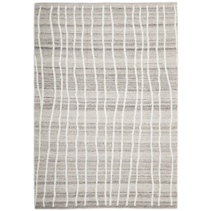 The Rug Connection Bali Silver 280x190cm - Large Handwoven Wool Indoor Floor Rug
