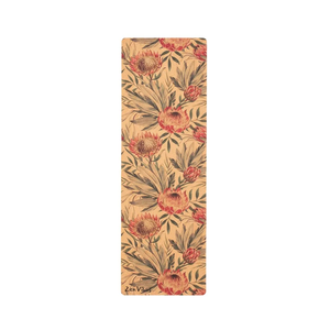 Zenvibes Extra Wide & Large Comfort Cork Yoga Mat 5mm - Proteus Aussie Palm