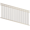 ProtectorAl 1201 - 2400 x 1200mm Primrose Raked Up to 15º DTR All Up Pool Fence Panel
