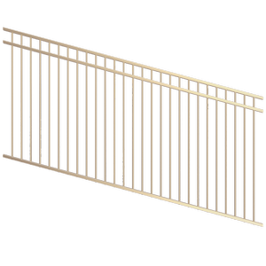 ProtectorAl 1201 - 2400 x 1200mm Primrose Raked Up to 15º DTR All Up Pool Fence Panel