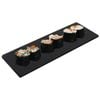 Olympia Platter Smooth Edged Slate 280x100mm Serving Tray Presentation Tableware