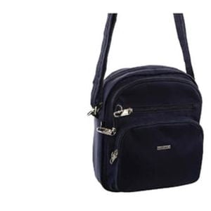 Pierre Cardin Anti - Theft Cross Body Bag Navy - 27x11x20 cm