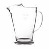 Elite Polycarbonate Jug Clear 1140ml Water Beer Pitcher Commercial Barware