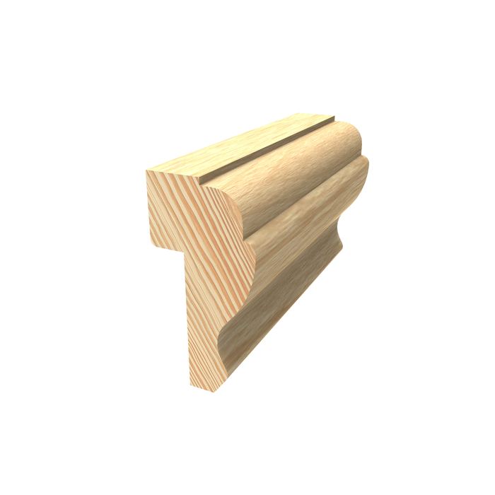 Porta 30 x 15mm 3.0m Clear Pine Dado Rail Sheet