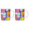 2PK Ashdene Puli Puli by Keturah Zimran Purple Mug 350ml New Bone China
