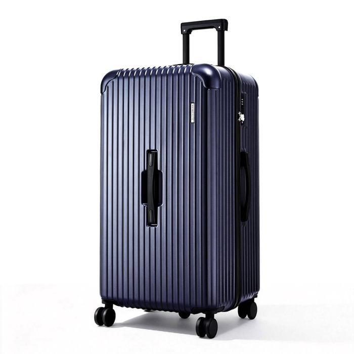 Wanderlite 32" Trunk Luggage Suitcase Travel Tsa Type-c 5 Wheels Deep Indigo