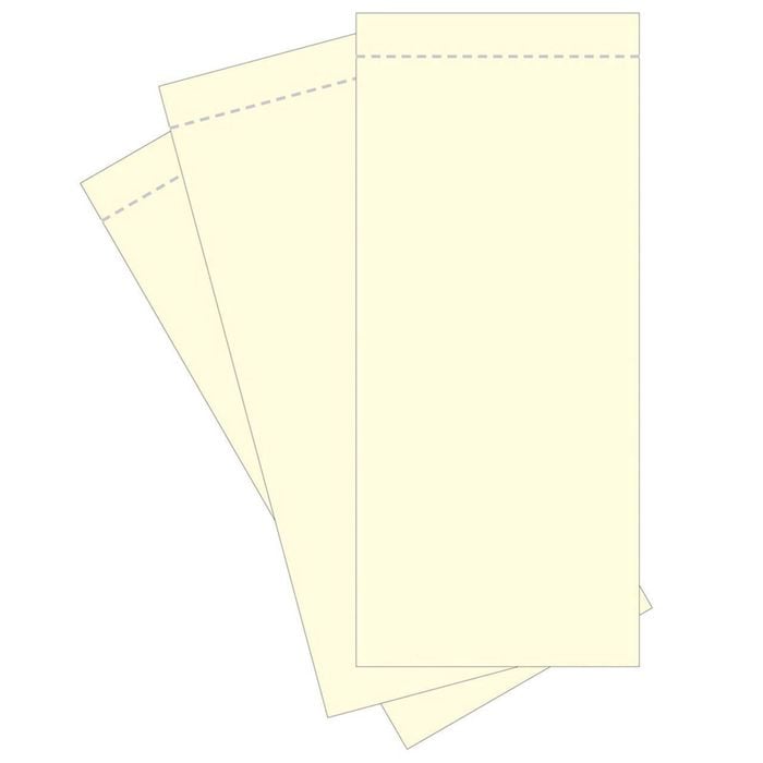 3pc Filofax 32-pages Slim Jot/scribble Pad Office Note/list Stationery Paper