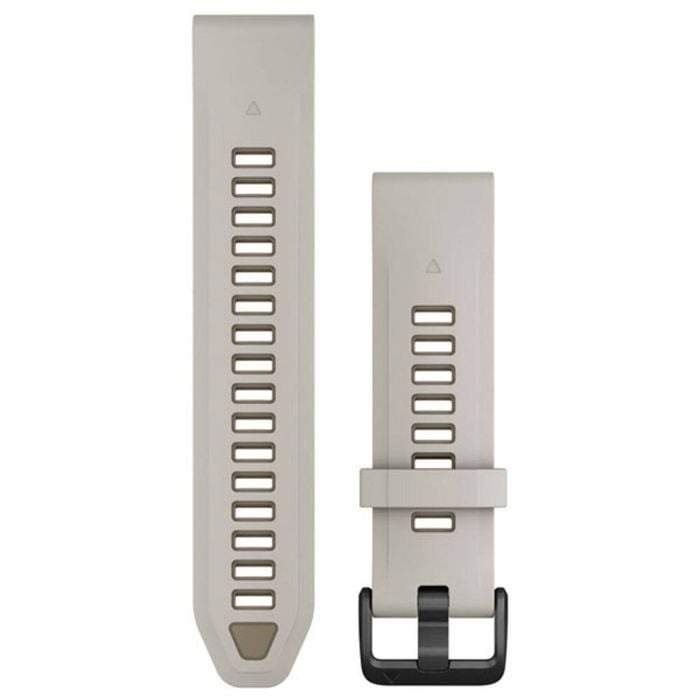 Garmin Quickfit 20 Silicone Band - Grey/sandstone