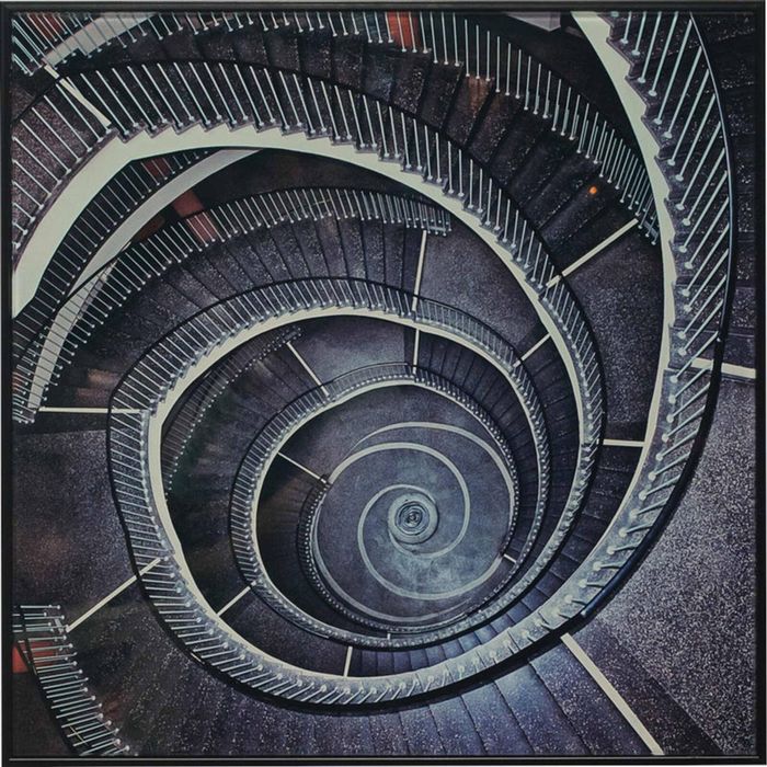 Modern Furniture Staircase Acrylic Paint Blue 40c40cm