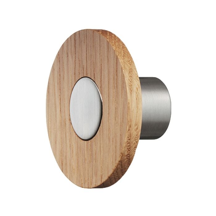 Hafele 50 x 25mm Oak Cabinet Knob