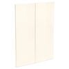 Kaboodle 900mm Antique White Modern Medium Pantry Door - 2 Pack - Modern
