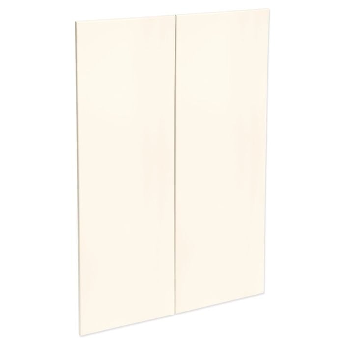 Kaboodle 900mm Antique White Modern Medium Pantry Door - 2 Pack - Modern