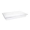 Vogue Gastronorm Container Clear Polycarbonate Food Storage Gn 1/1 65mm 8.5l