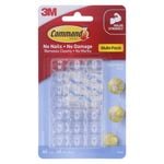 Command™ Adhesive Decorating Clips Value Pack Clear - 40 Pack