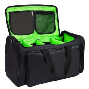 Lifebay Basketball Duffel Bag with Black Neon Green Sports