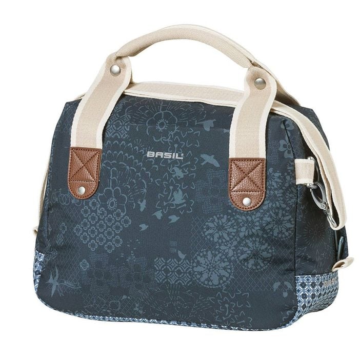 Basil Boheme Handlebar Bag 8l Indigo Blue Blue
