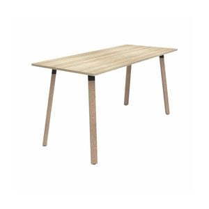 Olg Plantation Bar Leaner 4 Leg Solid Oak Frame New Oak Smooth Top L2100mm X W900mm