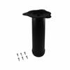 Adoored 60 x 230mm Black Round Table Leg