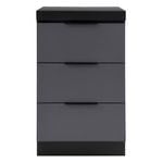 AlfrescoPlus Cadet Grey Single 3 Drawer Module