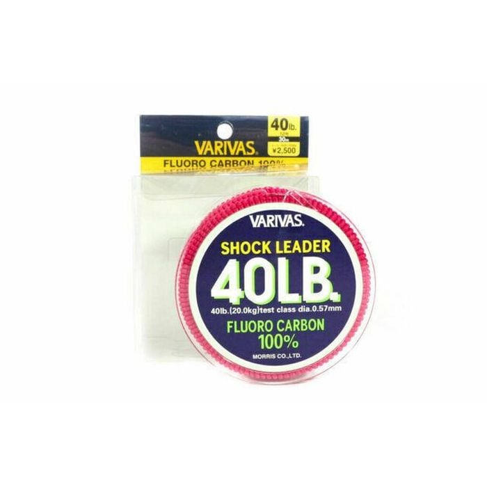 Varivas Fluorocarbon Shock Leader Line 30m 40lb