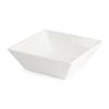Olympia Square Bowls Lumina White 140mm 6 Pack