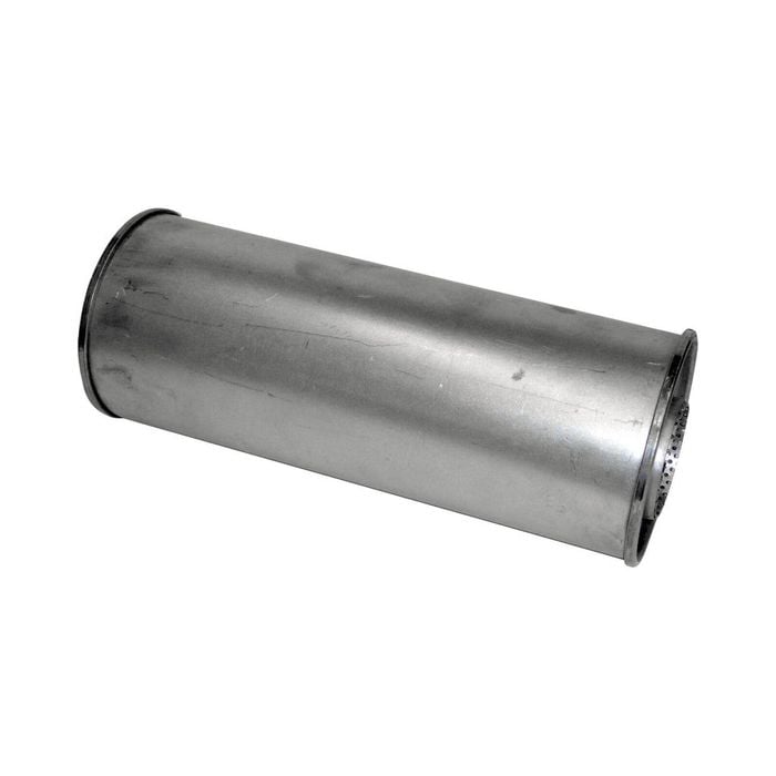 Redback 3" Performance Muffler Centre/centre - 6" Round, 16" Long, Aluminised Steel