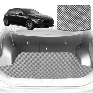 6D Diamond Car Boot Mat for Mercedes-Benz A-Class (W177)2018-Current-Hatch-Cargo Mat-Grey-Outback GT