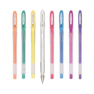 Uni-Ball Signo Angelic Fine Gel Pen Assorted (Wallet of 8)
