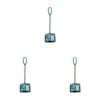 3PK Dudley's World Of Pets Aquarium Fish Net 36.5cm - Green