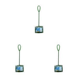 3PK Dudley's World Of Pets Aquarium Fish Net 36.5cm - Green