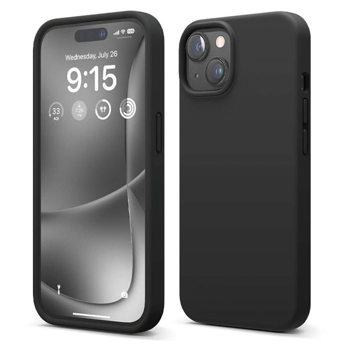 Soka Liquid Case (suits Iphone 16 Plus) - Black