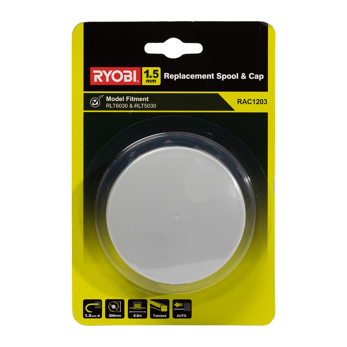 Ryobi Replacement Spool and Line - Suits Line Trimmer Model RLT5030 ...