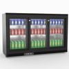 Thermaster Three Sliding Door Bar Cooler  - Commercial Bar Fridges (sc316sd)
