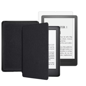 Stylepro, Combo Kindle Paperwhite 6.8” Case With Hand Strap And Screen Protector, Black