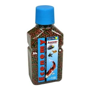 Economy Pellet Food 3mm 580g Bottle (Aqua One)