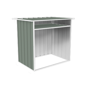 Absco Sheds 1.22 x 0.87 x 1.15m Pale Eucalypt Wood Store Cover