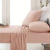 Ardor Micro Flannel Sheet Set Dusty Pink Single