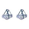 2PK Bambury Ambrosia Insulated Food Carrier Cooler Bag 40x27cm