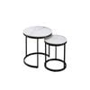 Elegant Collections Black Romana 60x45cm Coffee Table