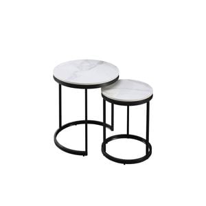 Elegant Collections Black Romana 60x45cm Coffee Table