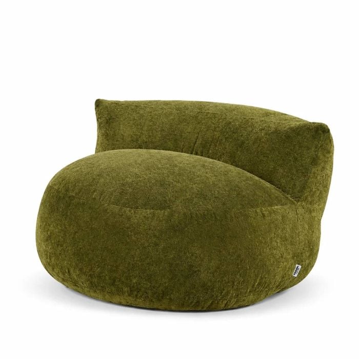 Grumpi Furniture Plumpi Beanless Beanbag - Fleece Green