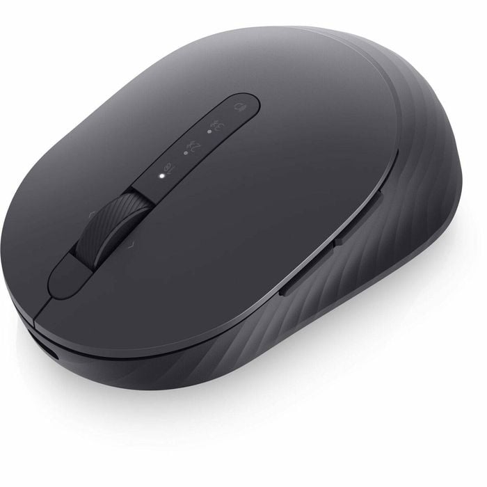 Dell Premier MS7421W Mouse - Bluetooth/Radio Frequency - USB - Optical - 7 Button(s) - Graphite Black - Wireless - 2.40 GHz
