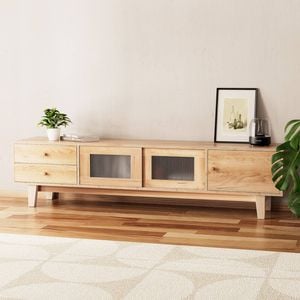 HOMFURN 180 cm Melamine Particleboard TV Unit