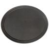 Oval Serving Tray - 63.5 x 52cm - Reusable Non Slip Stackable Rubberized Food Drinks Platter Tray