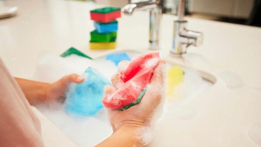 Oates - Antibacterial Rainbow Sponge image - Brand page