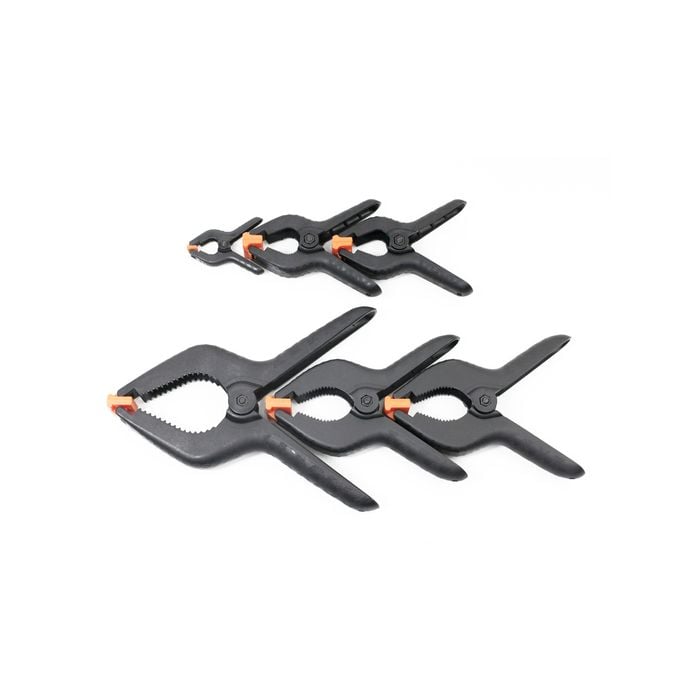 Craftright 6 Piece Plastic Clamps Set