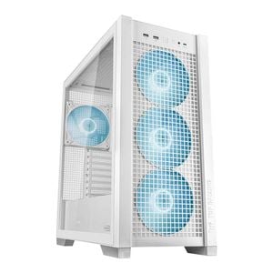 ASUS TUF Gaming GT302 ARGB Mid-Tower E-ATX Case - White [TUF GAMING GT302 ARGB WHT]