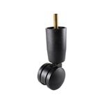 Move It 3 / 8" Thread Black Bed Leg