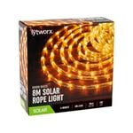 Lytworx 8m Warm White LED Solar Rope Light
